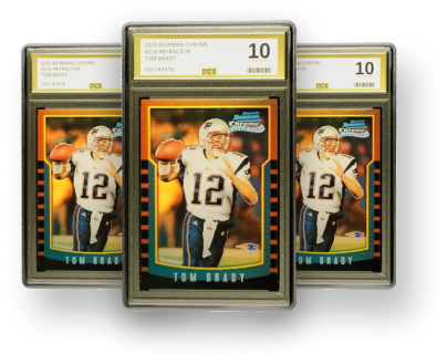 3 tom brady cards