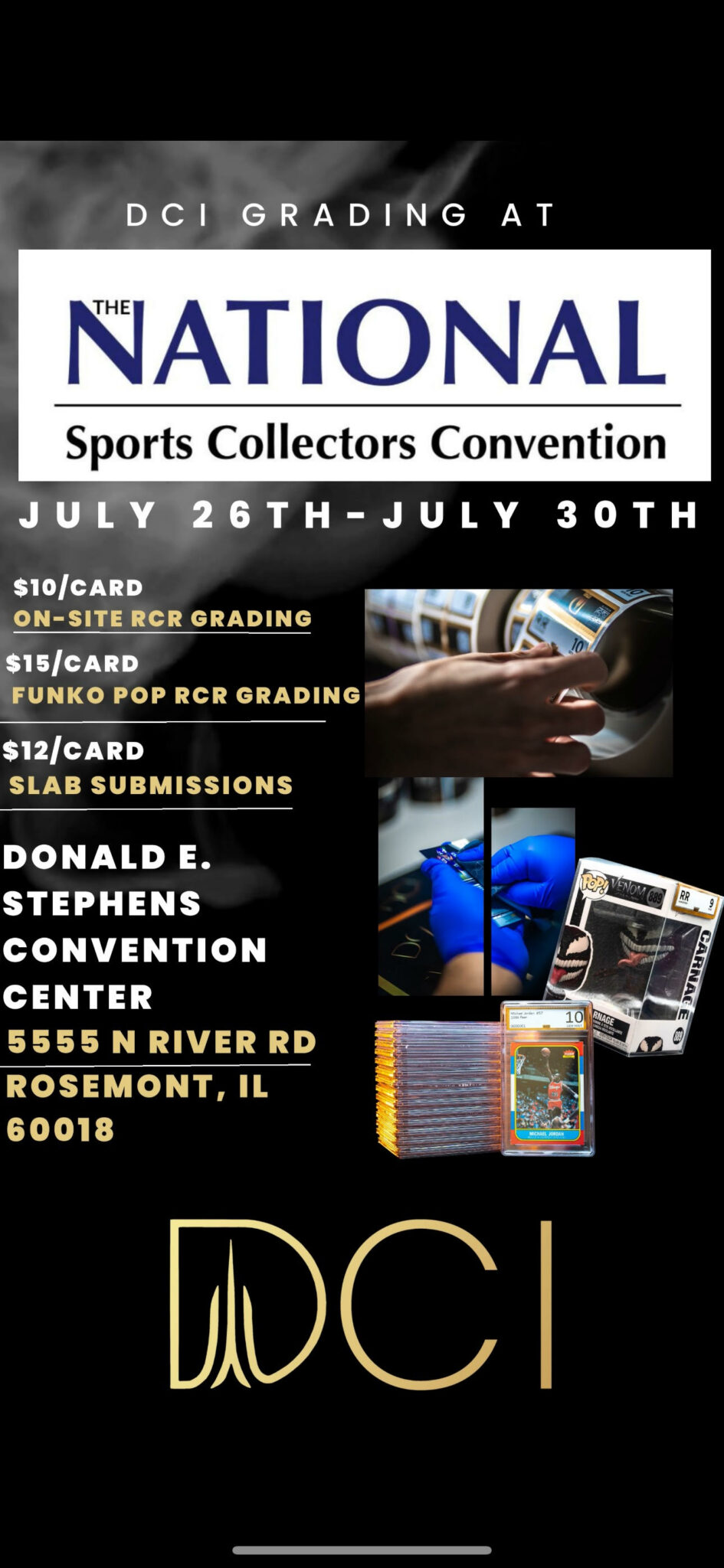 The National Sports Collectors Convention DCI Grading